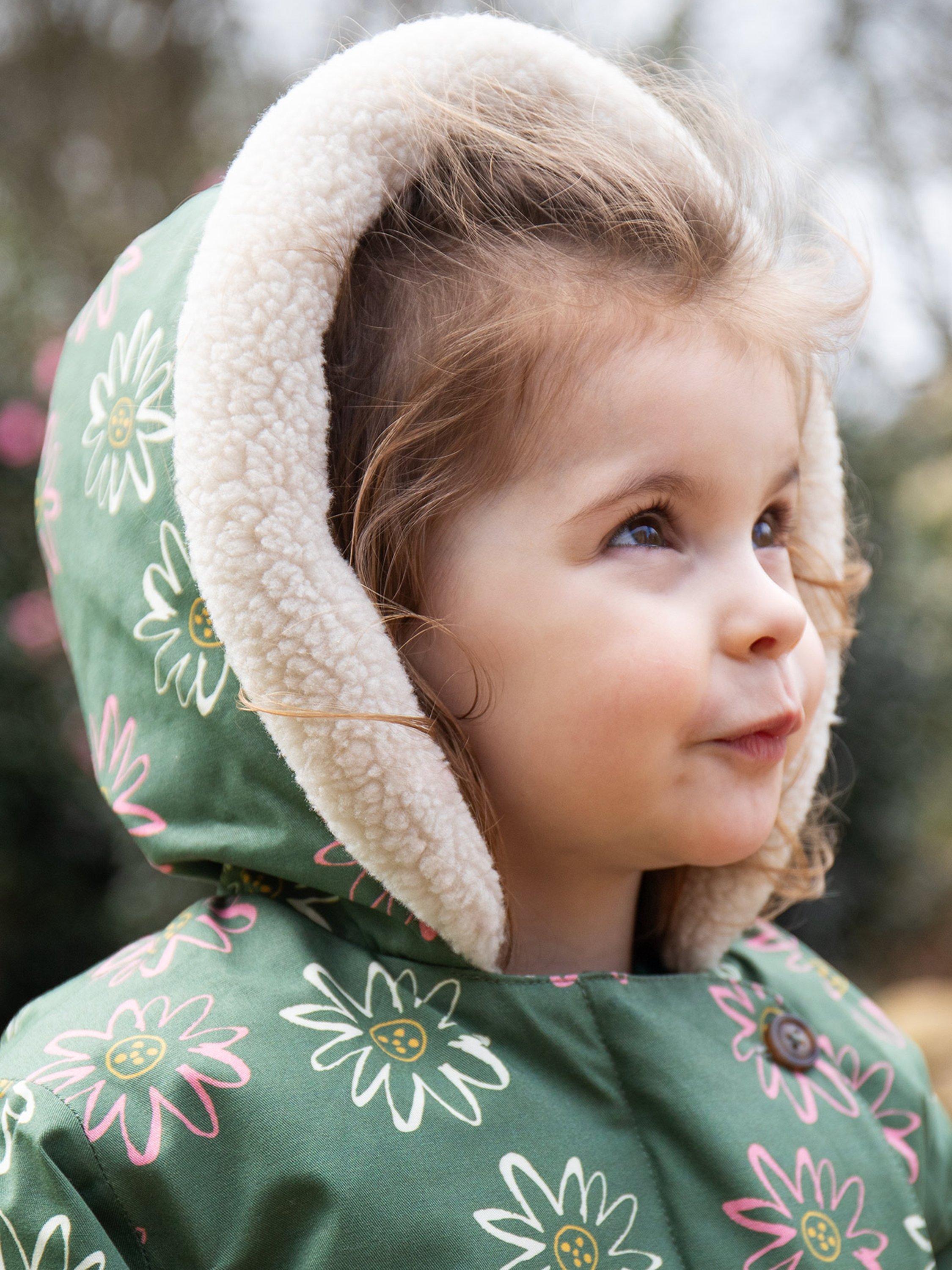 Product image 3 of 7, which shows Frugi Baby Little Penhale Parka Jacket, Multi, 6-9 months