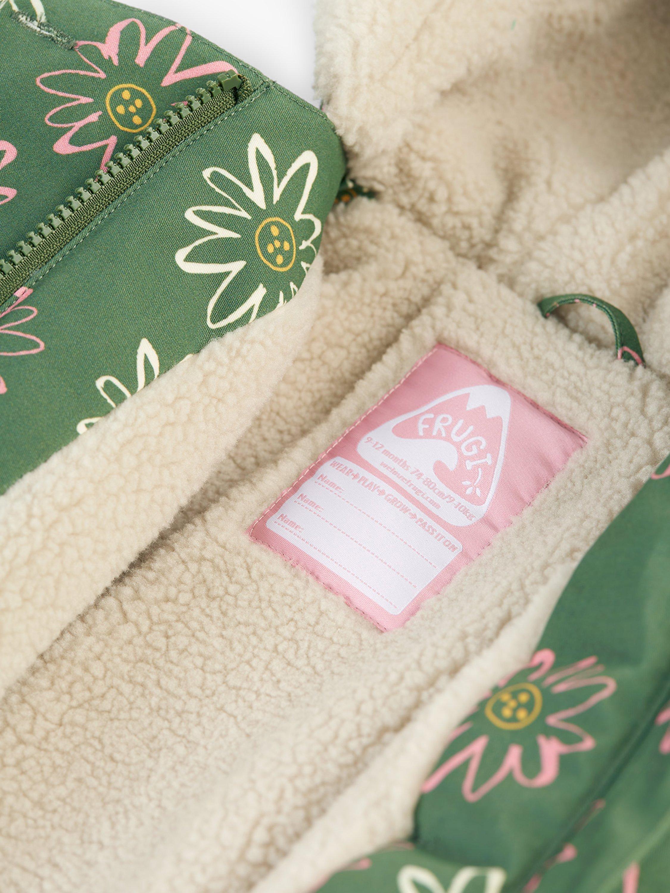 Product image 5 of 7, which shows Frugi Baby Little Penhale Parka Jacket, Multi, 6-9 months
