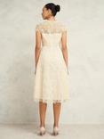 Hobbs Johanna Lace Dress, Oyster