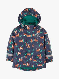 Frugi Kids' Puddle Buster Coat, Multi, Multi