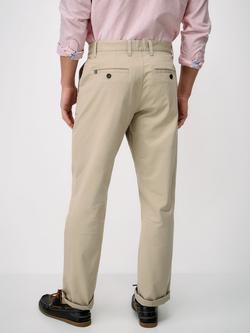 Crew Clothing Straight Fit Chinos - view 2, Stone