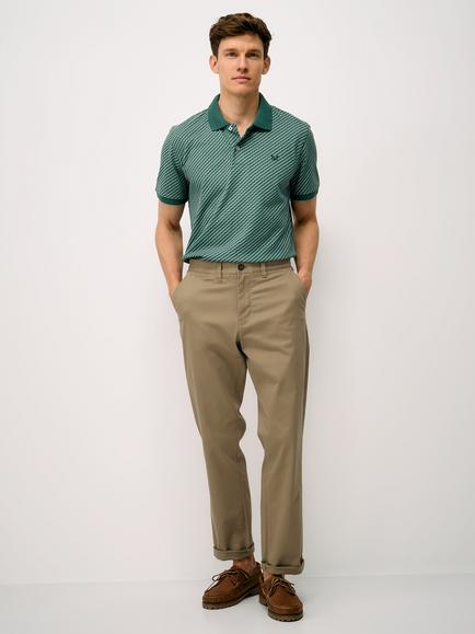 Crew Clothing Straight Fit Chino Trousers, Tan