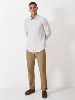 Crew Clothing Straight Fit Chinos - view 2, Tan