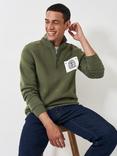 Crew Clothing Salcombe Patch Half-Zip Sweatshirt