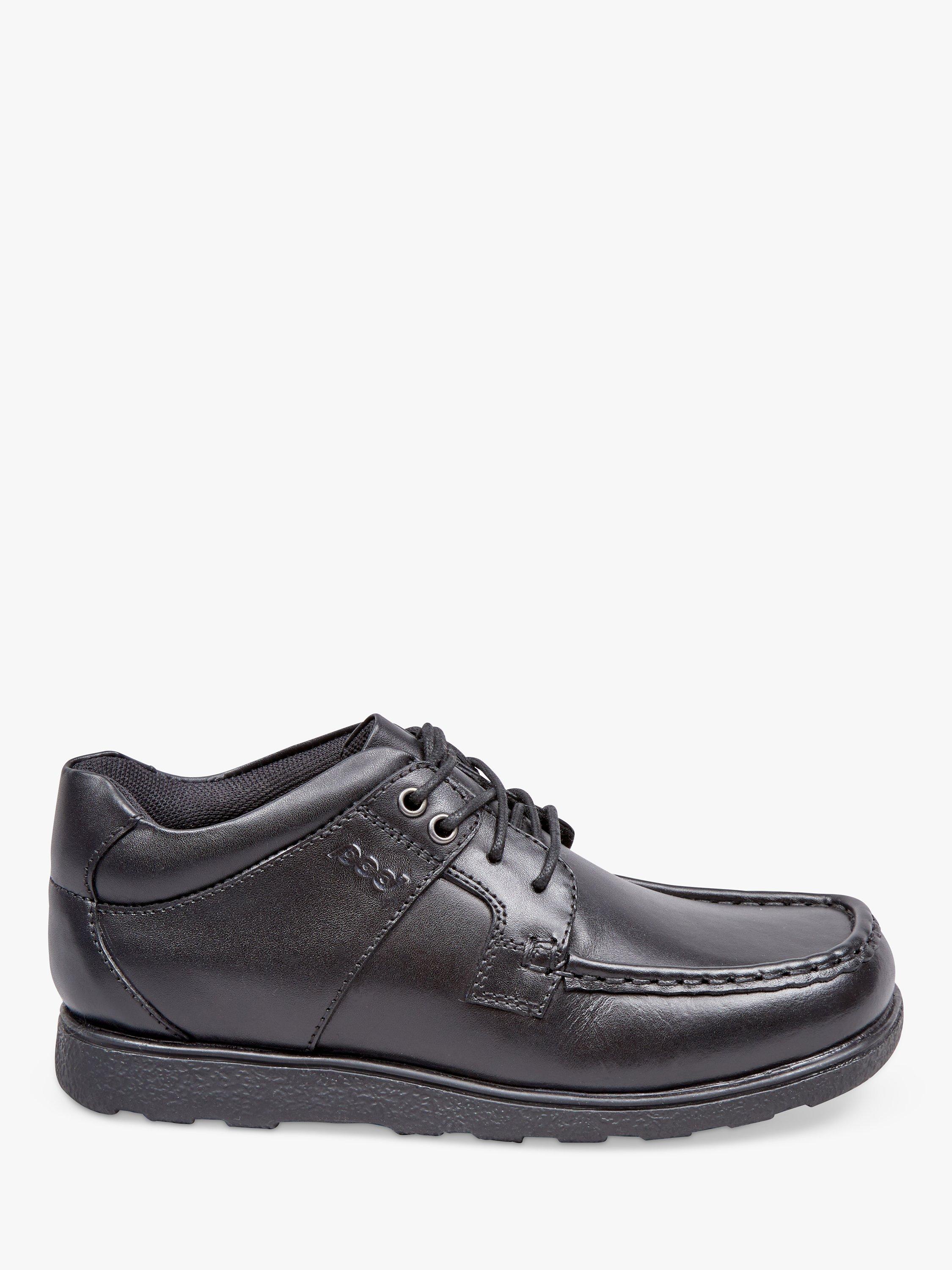 Pod Kids' Milo Leather School Shoes, Black