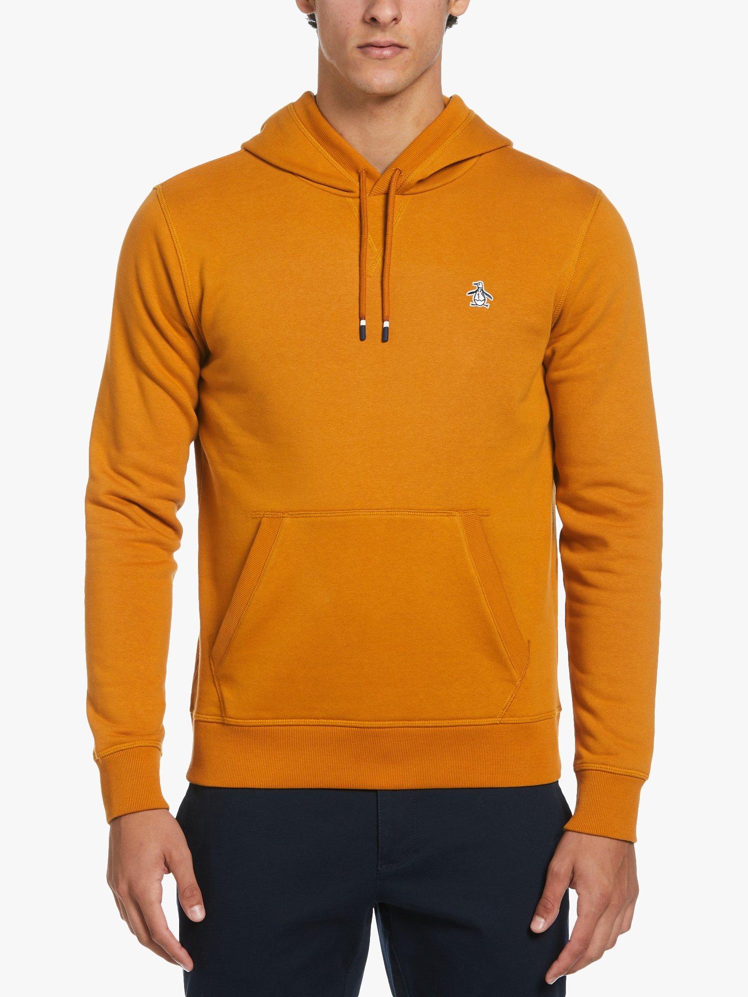 Original Penguin Organic Cotton Blend Hoodie, Sudan Brown, S