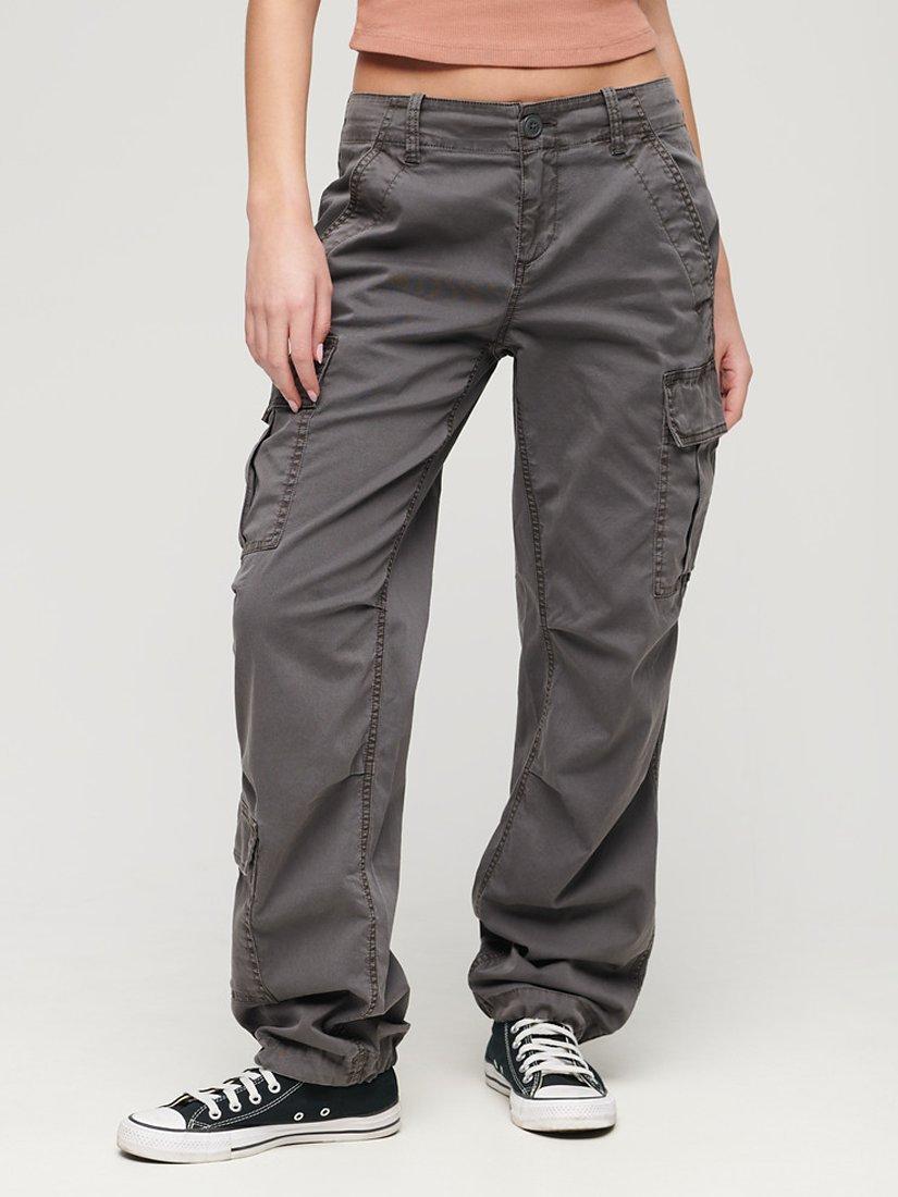 Superdry Low Rise Straight Cargo Trousers