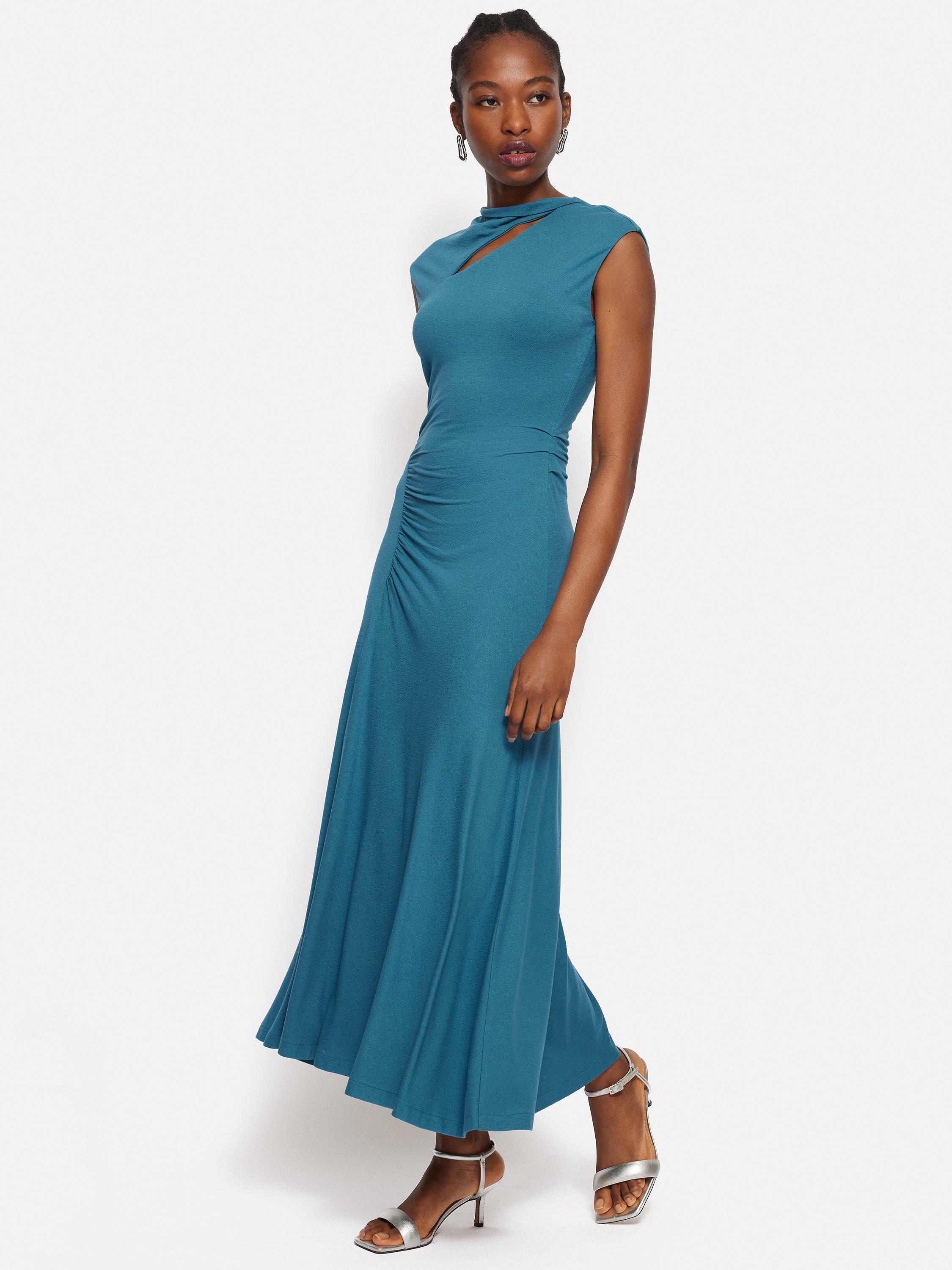 John lewis blue dress best sale