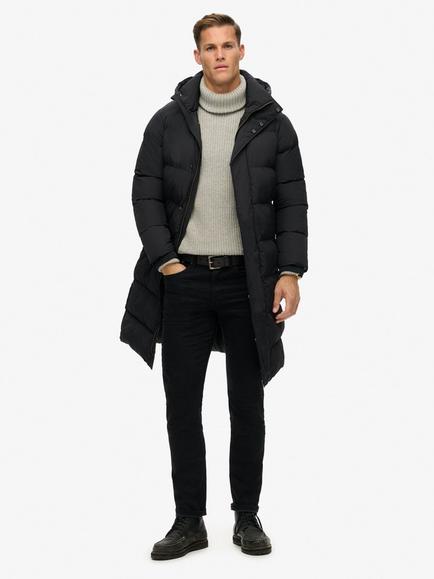 Superdry Puffer Jacket, Black, Black