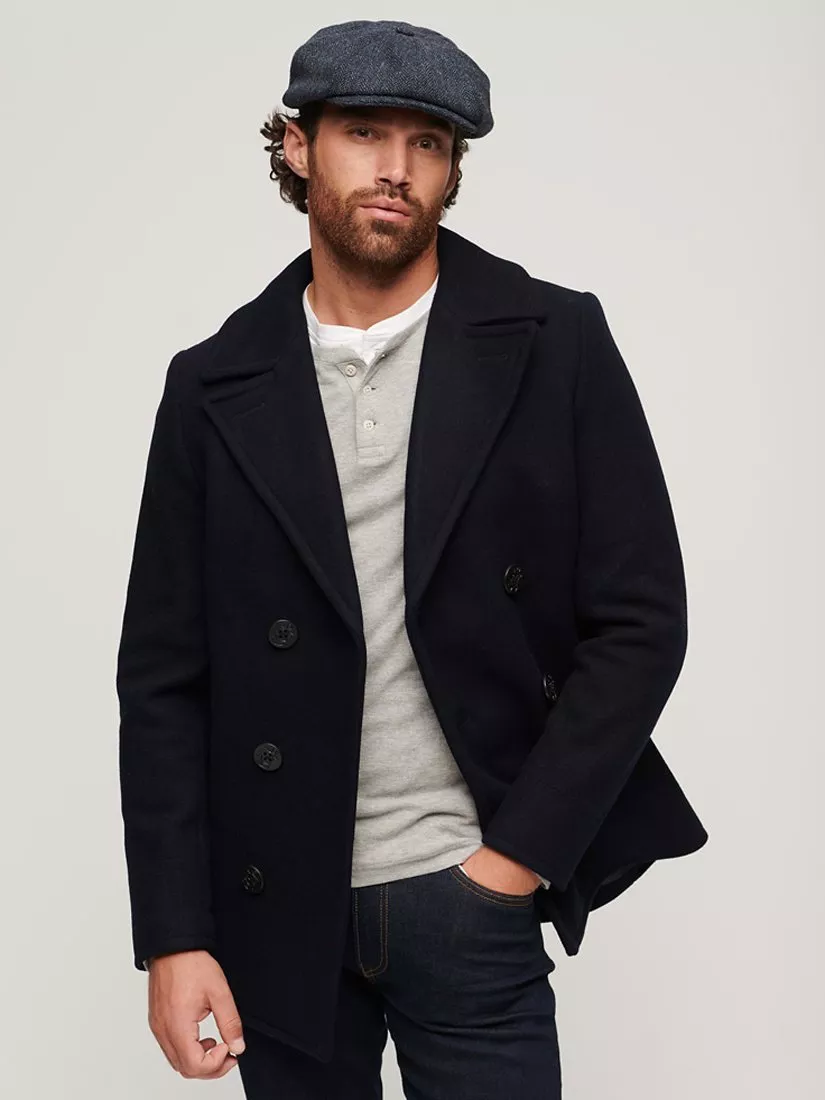 Men s Peacoats John Lewis Partners