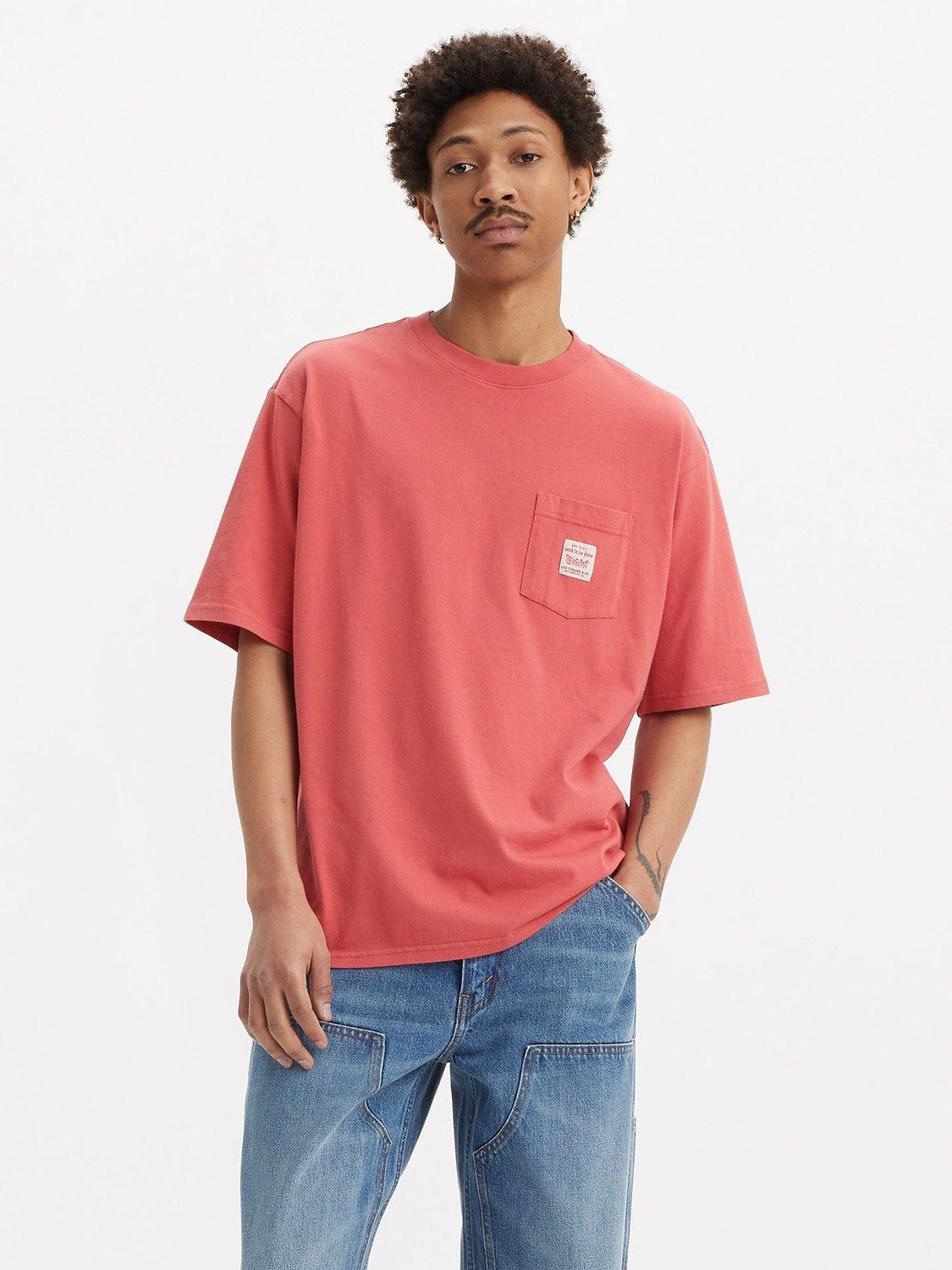 Levi's Workwear Logo T-Shirt, Mineral Red