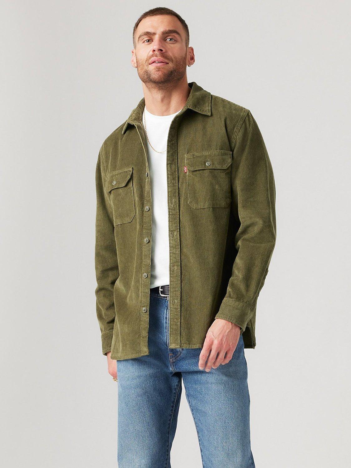 Levi's Jackson Worker Overshirt, Black, Olive