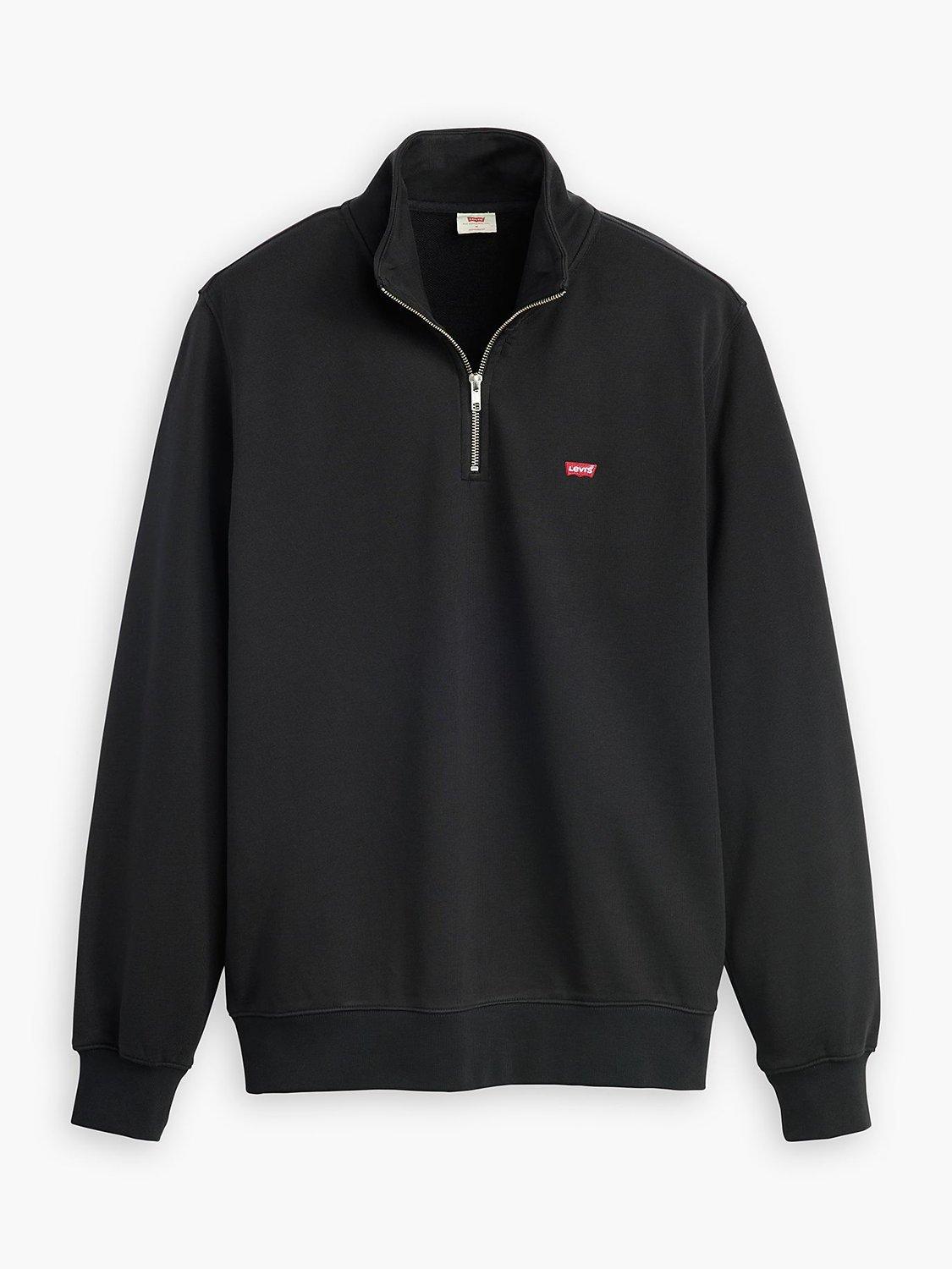 John lewis mens half zip jumper sale