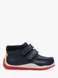 Clarks Kids' Noodle Play Leather Shoes, Navy