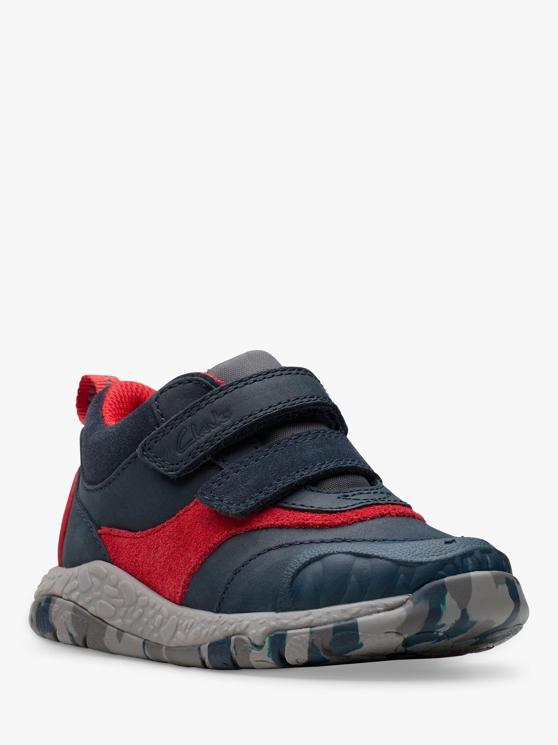 Product image 7 of 8, which shows Clarks Kids' Steggy Rex Trainers, Navy, 4 F Jnr