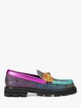 Kurt Geiger London Southbank Multicoloured Loafers, Black/Multi