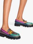 Kurt Geiger London Southbank Multicoloured Loafers, Black/Multi