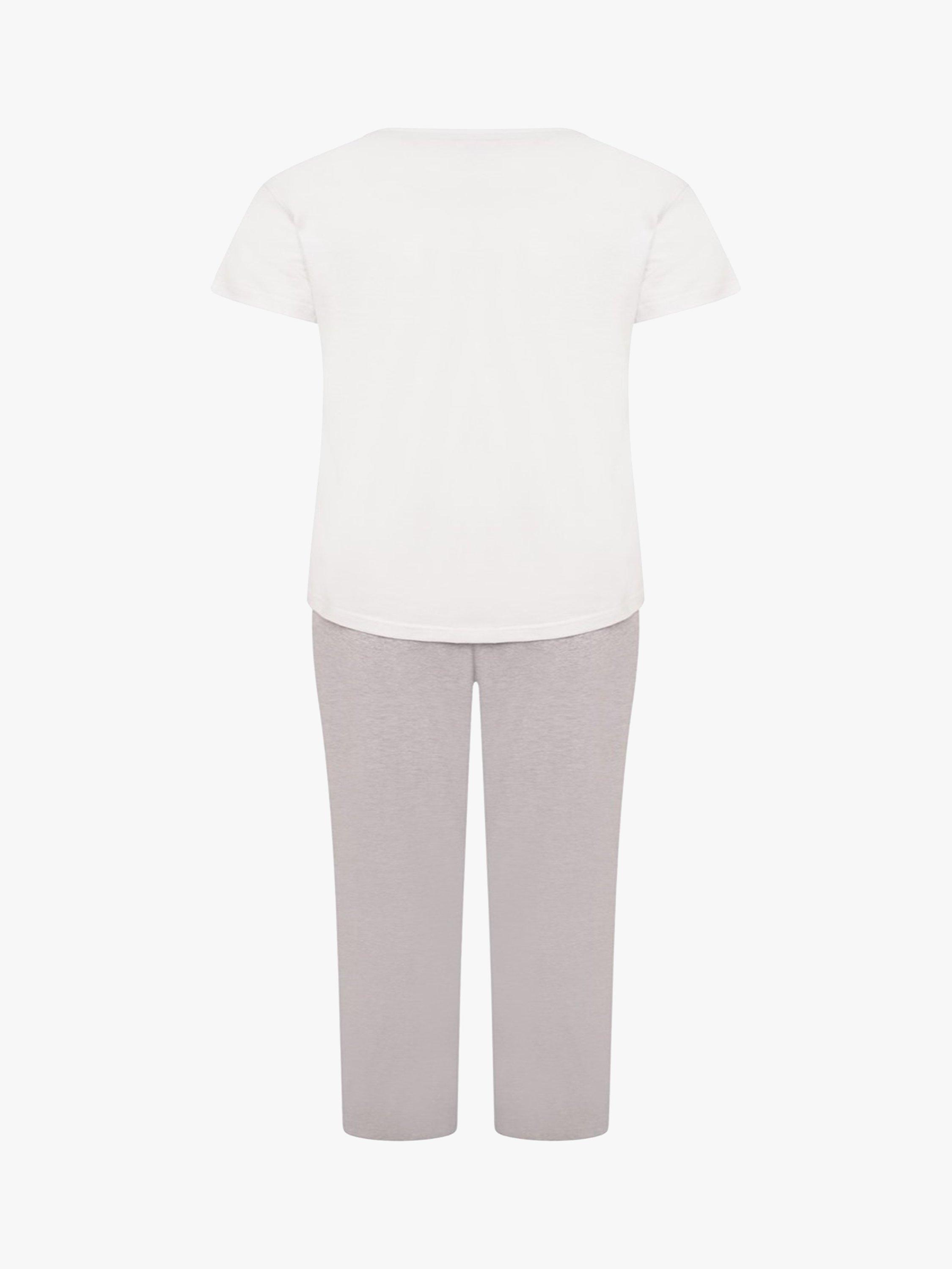 Product image 2 of 3, which shows Disney Winnie The Pooh Cotton Pyjama Set, Grey, XS