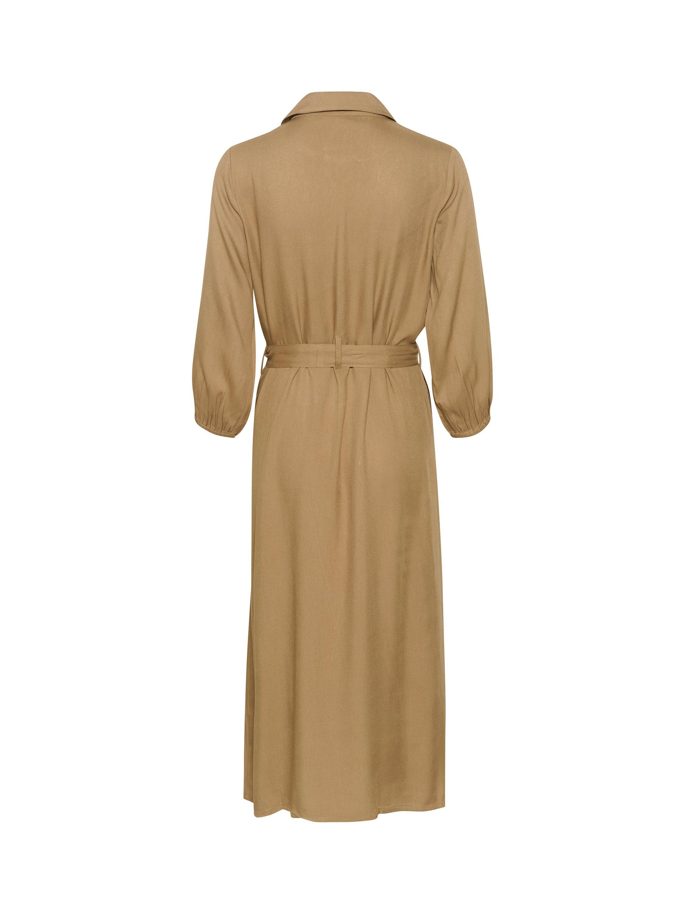 Product image 6 of 6, which shows KAFFE Nanna Cargo Dress, Petrified Oak, 14