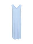 KAFFE Milia Linen Blend Sleeveless Midi Dress, Windsurfer