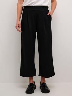 KAFFE Frederikke Flared Trousers, Black Deep, Black Deep