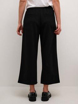 KAFFE Frederikke Flared Trousers, Black Deep - view 2, Black Deep