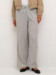 KAFFE Kamilia Stripe Linen Blned Trousers