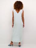 KAFFE Linen Blend Dress, Windsurfer/Chalk