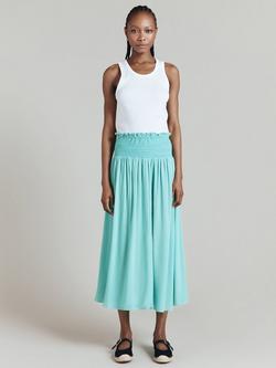 Ghost Ember Midi Skirt, Blue, Blue