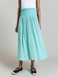 Ghost Ember Midi Skirt, Blue