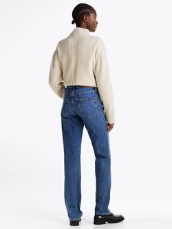 Tommy Hilfiger Classic Straight Cut Jeans, Nos Mid Blue - view 2, Nos Mid Blue