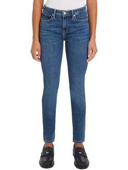 Tommy Hilfiger Como Skinny Jeans, Mid Blue, Mid Blue