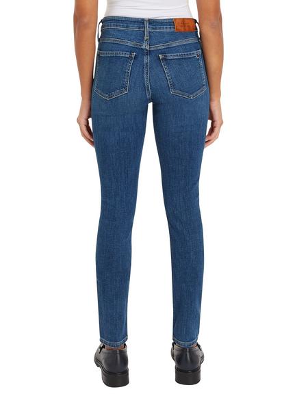 Tommy Hilfiger Como Skinny Jeans, Mid Blue - view 2, Mid Blue