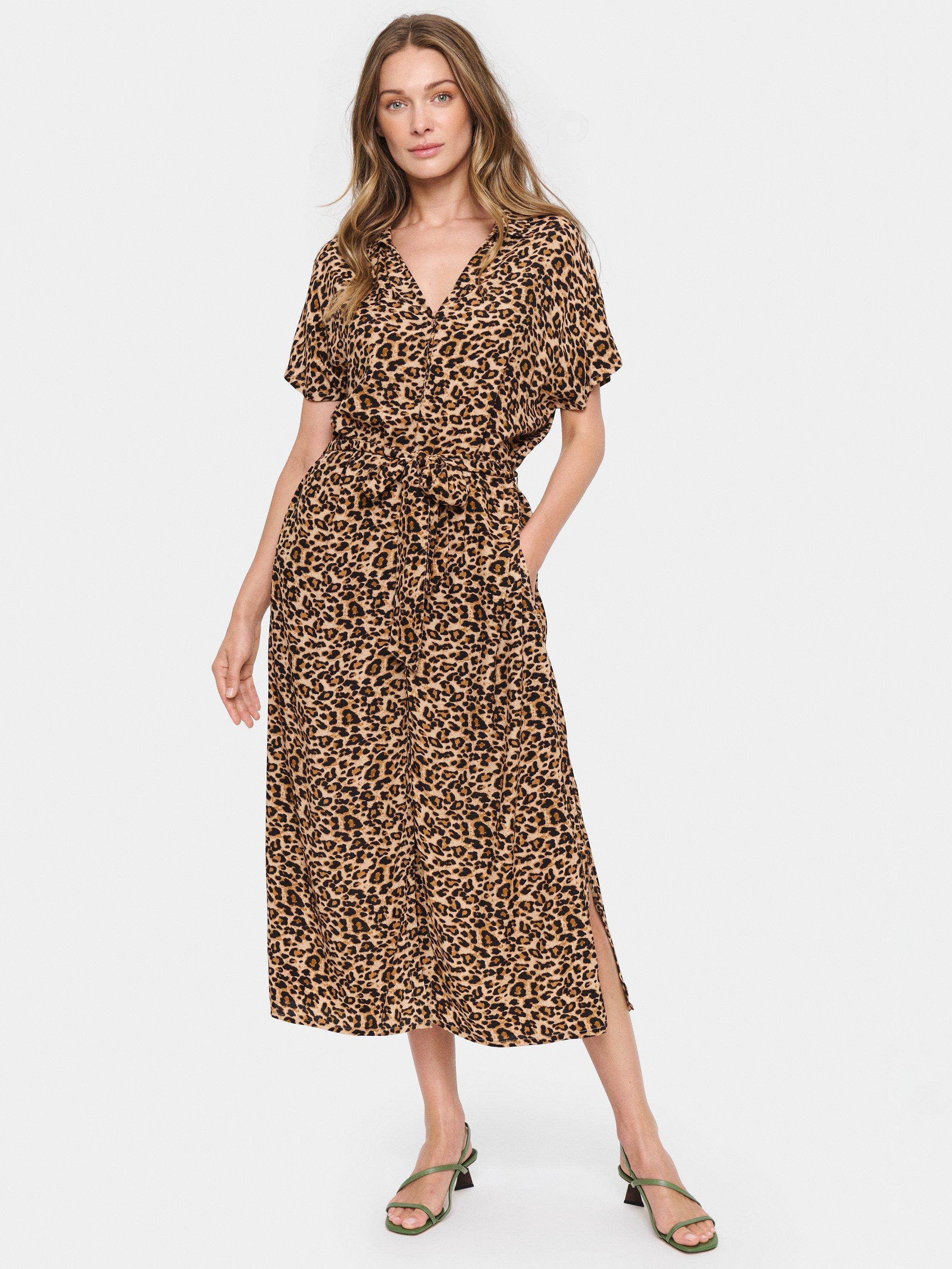 John lewis leopard print dress sales