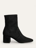 Boden Stretch Ankle Boots, Black