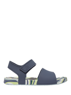 FitFlop Kids' iQushion Swirly Sandals, Midnight Indigo Mix, Midnight Indigo Mix