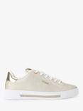 Carvela Diamond Snake Effect Embellished Leather Trainers