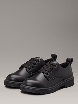 Calvin Klein Kids' Lace Up Shoes, Black - view 2, Black
