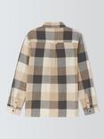 John Lewis Kids' Plaid Check Twill Shirt, Multi