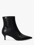 Dune Offer Leather Heeled Pointed Ankle Boots