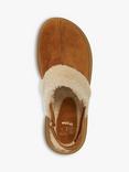 Dune London Game Suede Mules, Tan