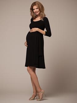 Tiffany Rose Naomi Maternity & Nursing Dress, Black - view 2, Black