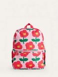 Mini Boden Kids' Flower Print Backpack, Pink