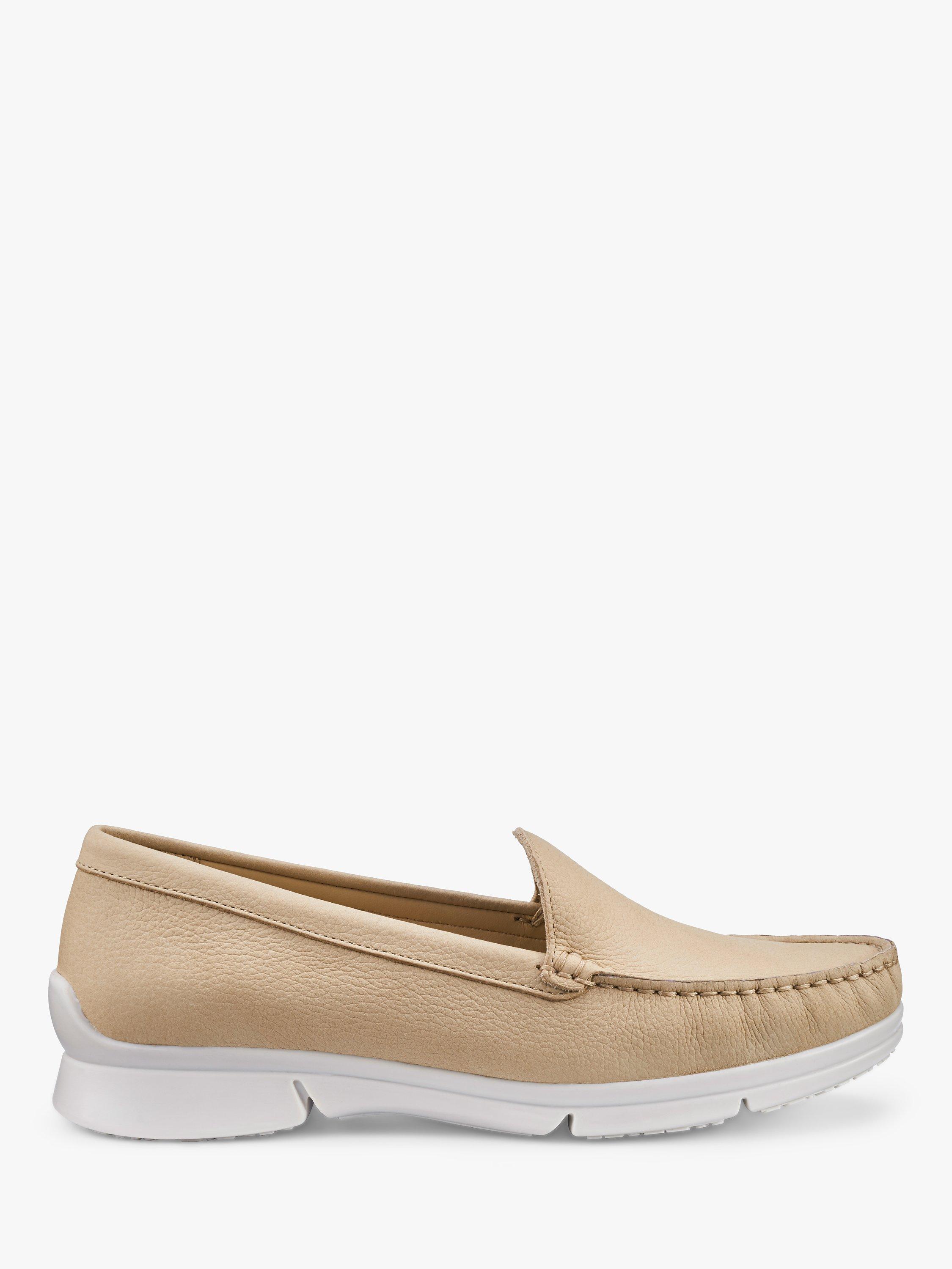 Hotter Ocean Nubuck Loafers, Sand