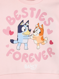 Bluey Kids' Jogger Set, Pink/Multi - view 2, Pink/Multi