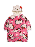 Brand Threads Hello Kitty Kids' Hooded Blanket, Pink/Multi