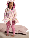 Brand Threads Peppa Pig Kids' Dressing Gown, Pink/Multi