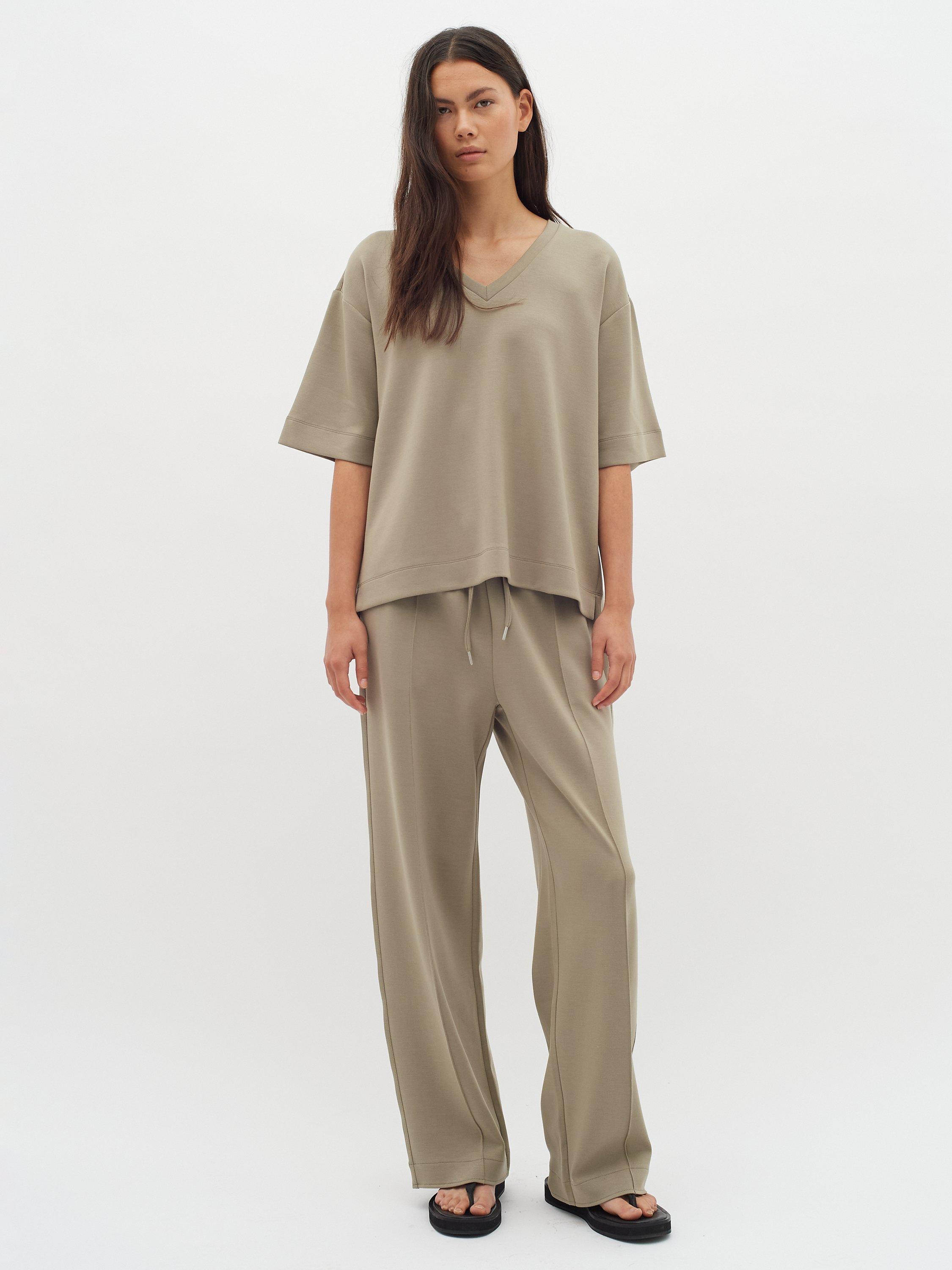 Product image 3 of 6, which shows InWear Leicent Oversized Top, Natural, XS