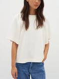 InWear Leicent Jersey Top, Whisper White