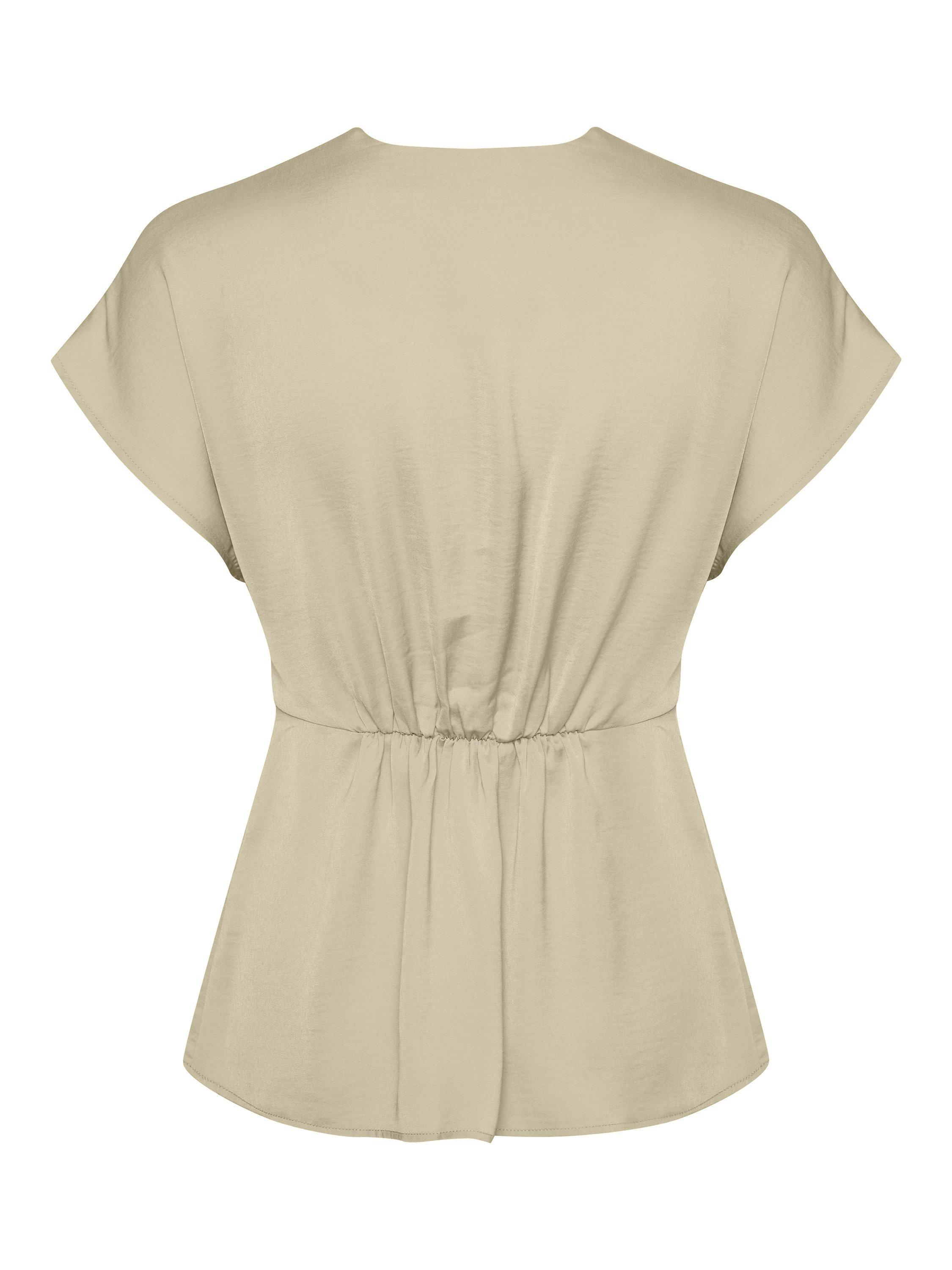 Product image 6 of 6, which shows InWear Bito Knot Front Top, Natural, 10